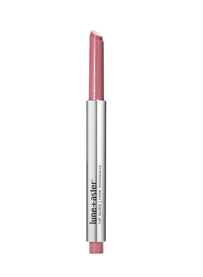 Lune+Aster Lip Glide | Glossy, Dewy Lightweight, Balmy-Gel Lipstick - Pink Magnolia - Image 1